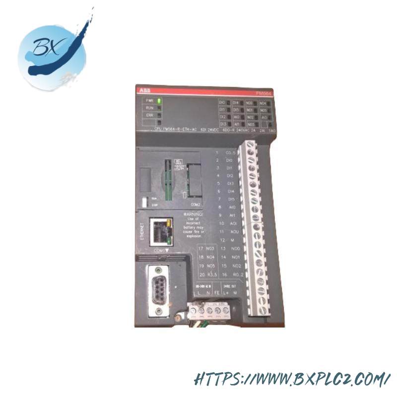 ABB PM564-R-ETH A0 PLC Central Processing Unit