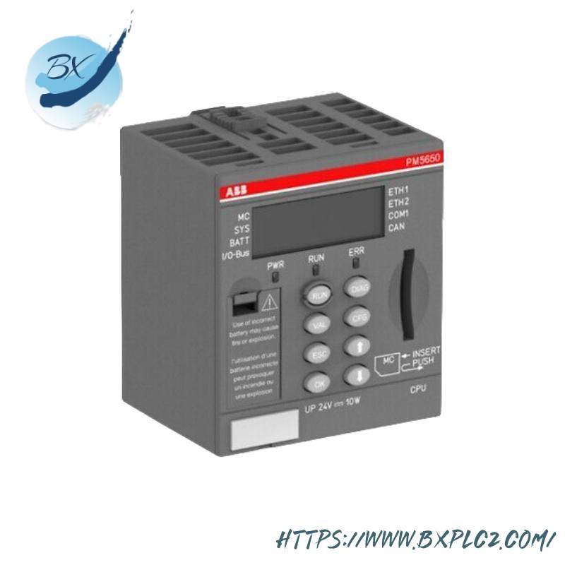 ABB PM5650-2ETH Central Processing Unit Module