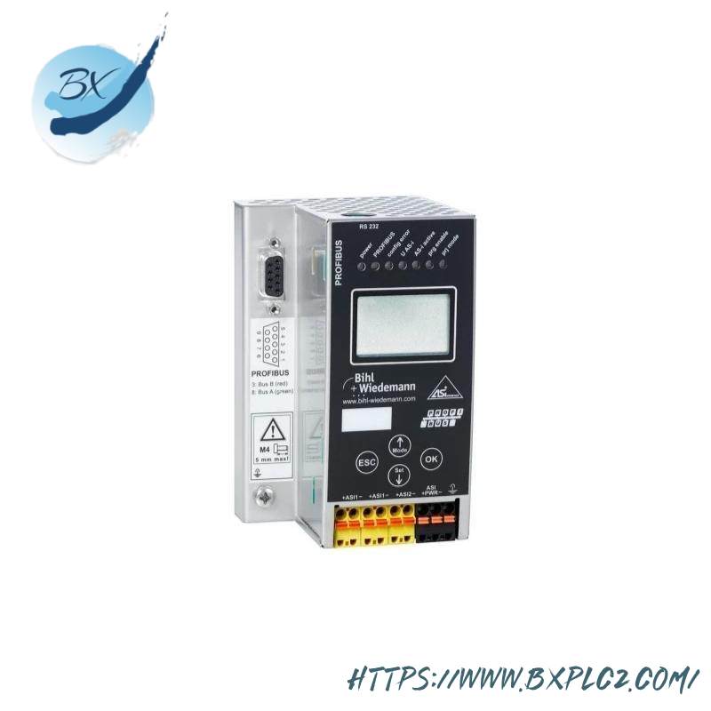 B+W BWU1569 AS-i 3.0 PROFIBUS Gateway in Stainless Steel, 2 masters