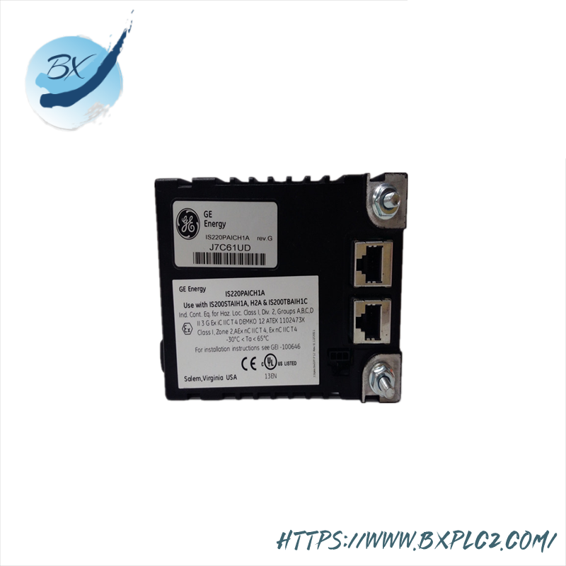 GE IS220PAICH1A Analog I/O board