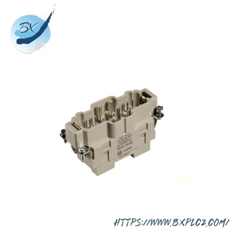 HARTING 09380182601 RECTANGULAR HAN INSERT, PLUG 18WAY SCREW