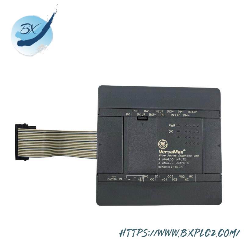 GE IC200UEX626 6 channel analog expansion module