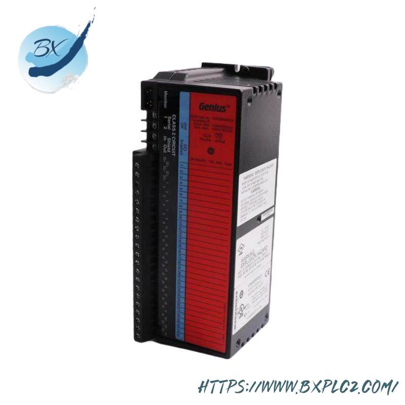 GE Fanuc IC660BRD024 Genius 12/24VDC Source Block