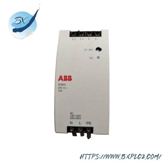 SD833 3BSC610066R1  Power Supply  ABB
