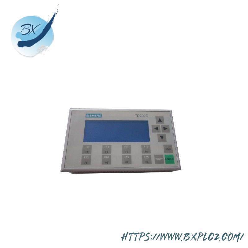 SIEMENS 6AV6640-0AA00-0AX0 TD400C text display