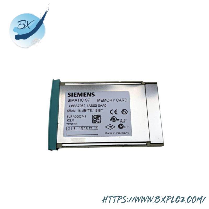 SIEMENS 6ES7952-1AS00-0AA0 MEMORY RAM CARD