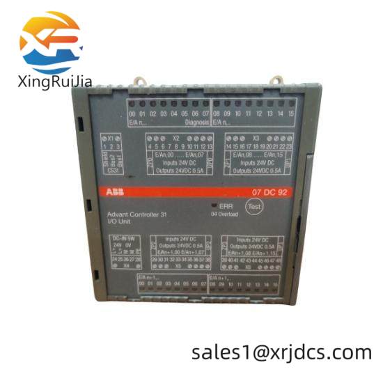 07DC92 GJR5252200R0101  Digital I/O Module  ABB