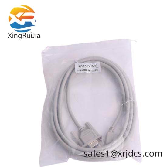 1761-CBL-PM02 8-Pin Mini DIN to 9-Pin D Shell RS232 Cable