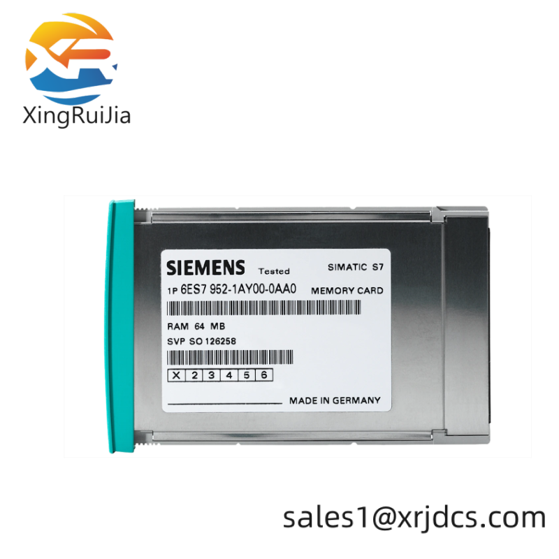 SIEMENS 6ES7952-1AK00-0AA0 RAM Memory Card