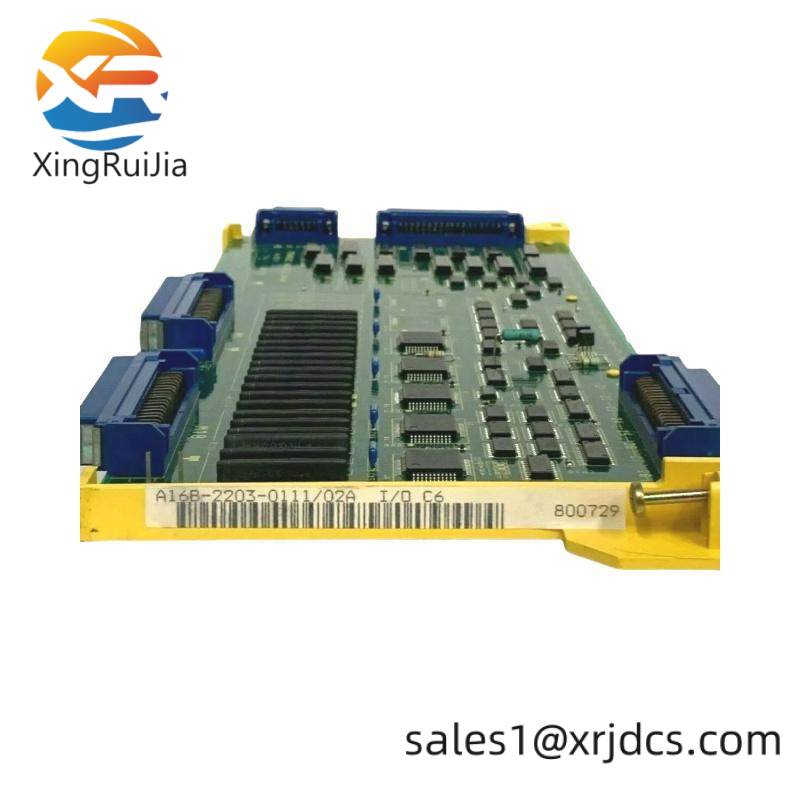 FANUC A16B-2203-0111 I/O PCB Card