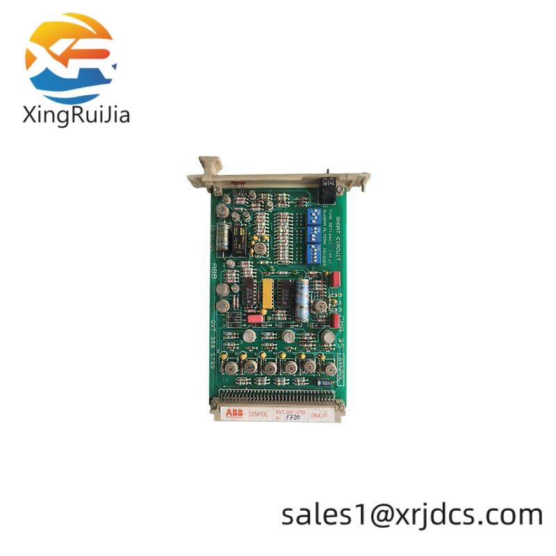 ABB CMA35 GVT3605799 Short Circuit Card