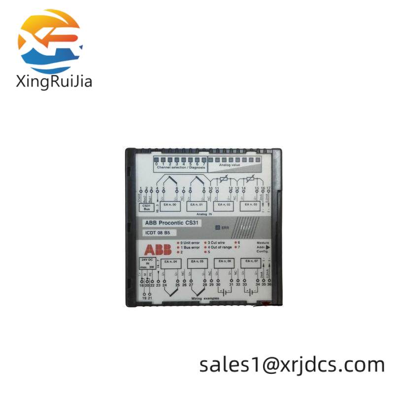 ABB CS31 ICDT08B5 GJR5251600R0101 Anolog Input Module