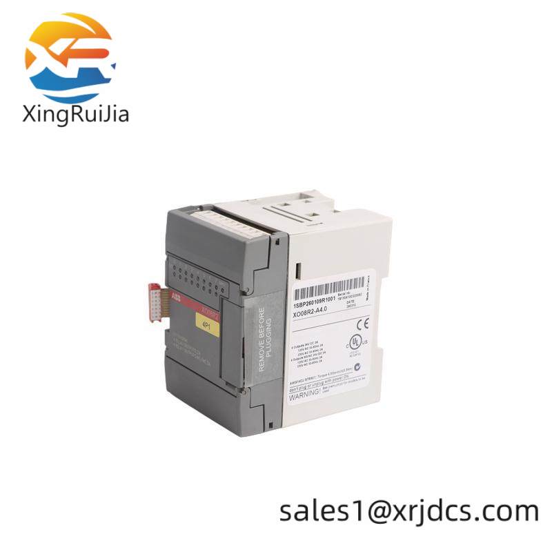 ABB XO08R2-A4.0 1SBP260109R1001 Relay Output Extension Module