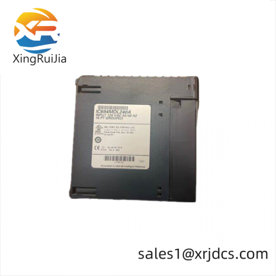 GE FANUC IC694MDL240A 120 Volt AC Input Module