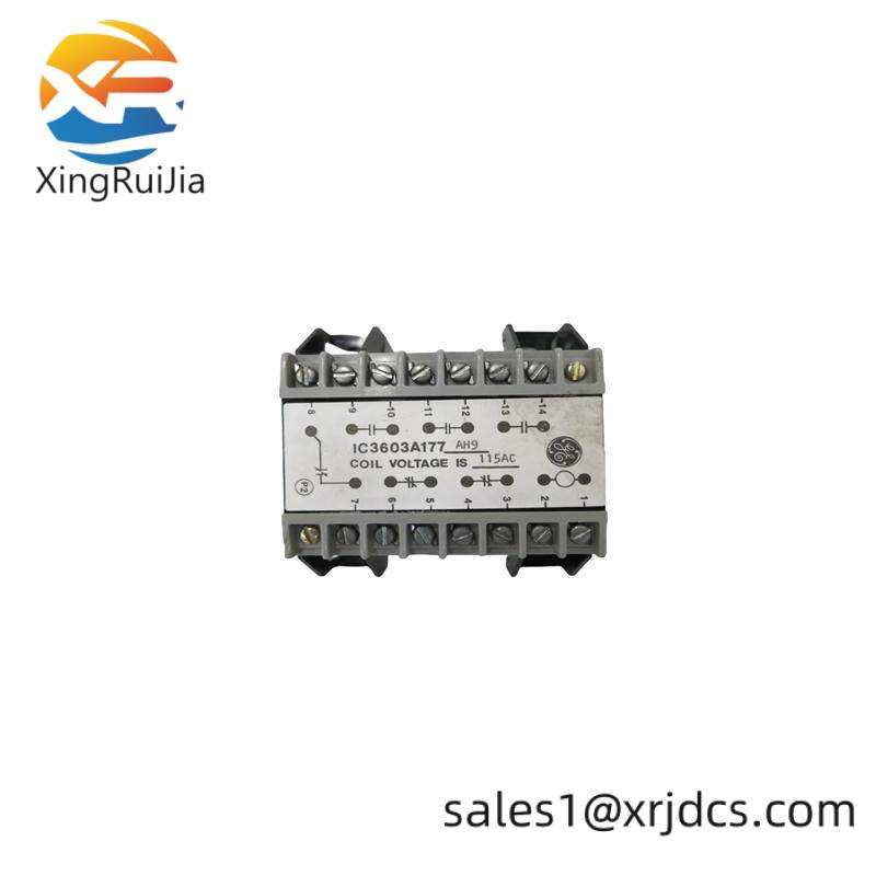 GE IC3603A177 RELAY MODULE