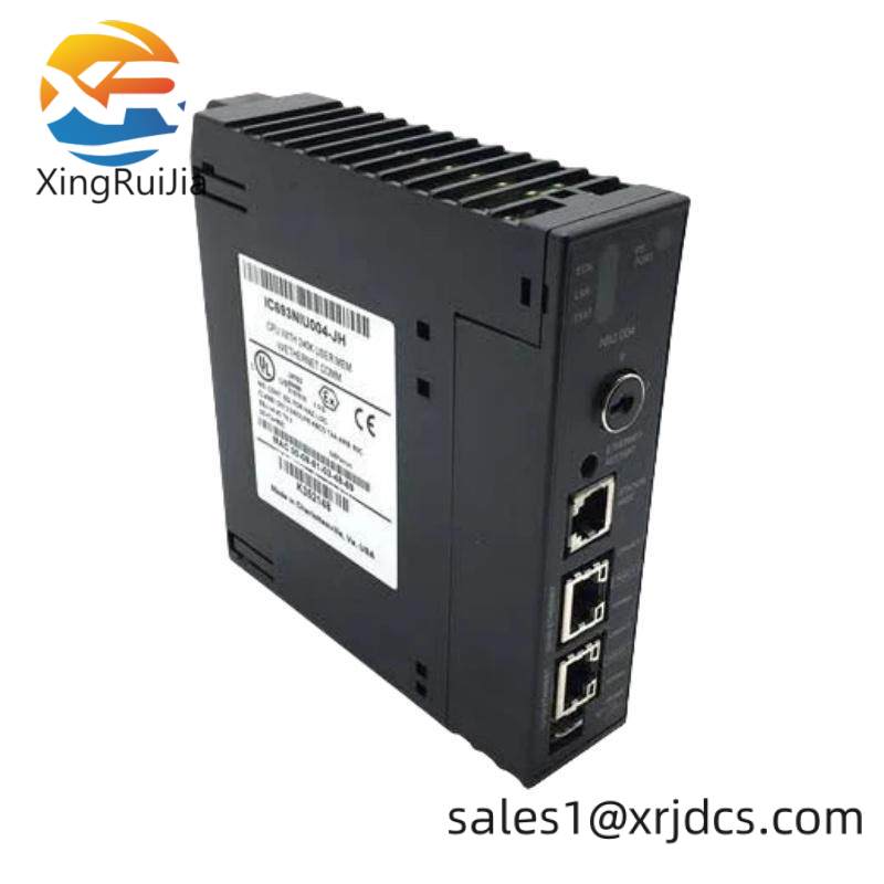 GE IC693NIU004  Ethernet Network Interface Unit