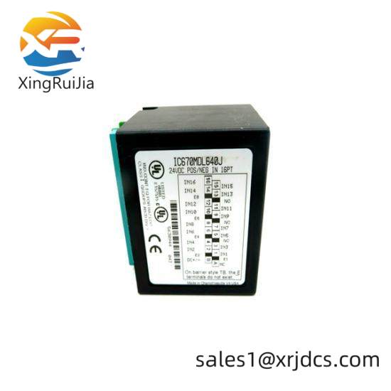 General Electric FANUC IC670MDL640J Input Module