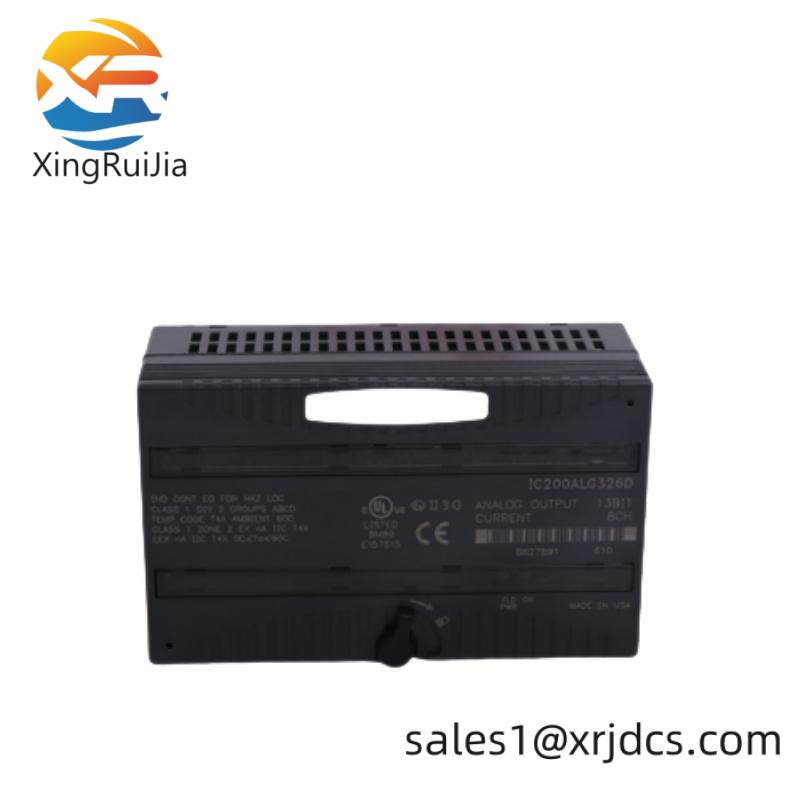 GE IC200ALG326D Analog Output Module