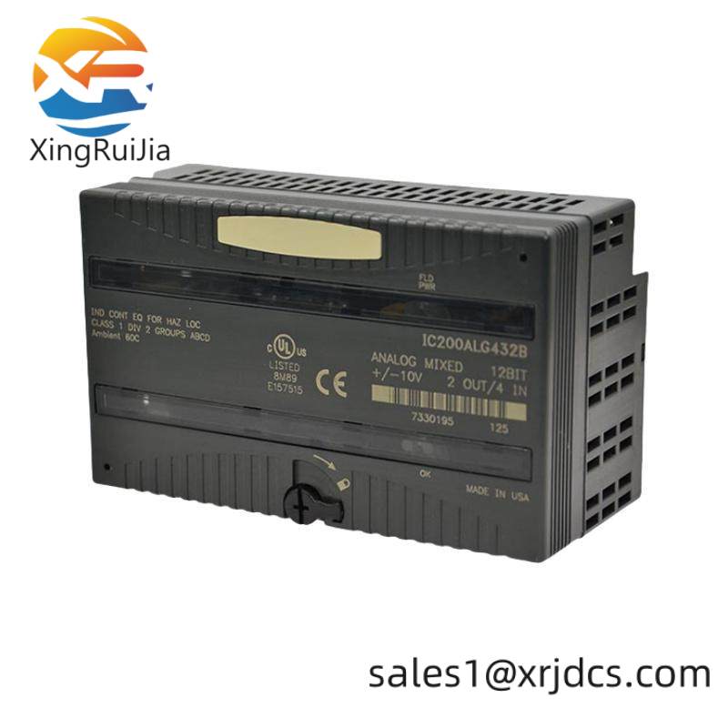 GE Fanuc IC200ALG432 Analog Mixed Module