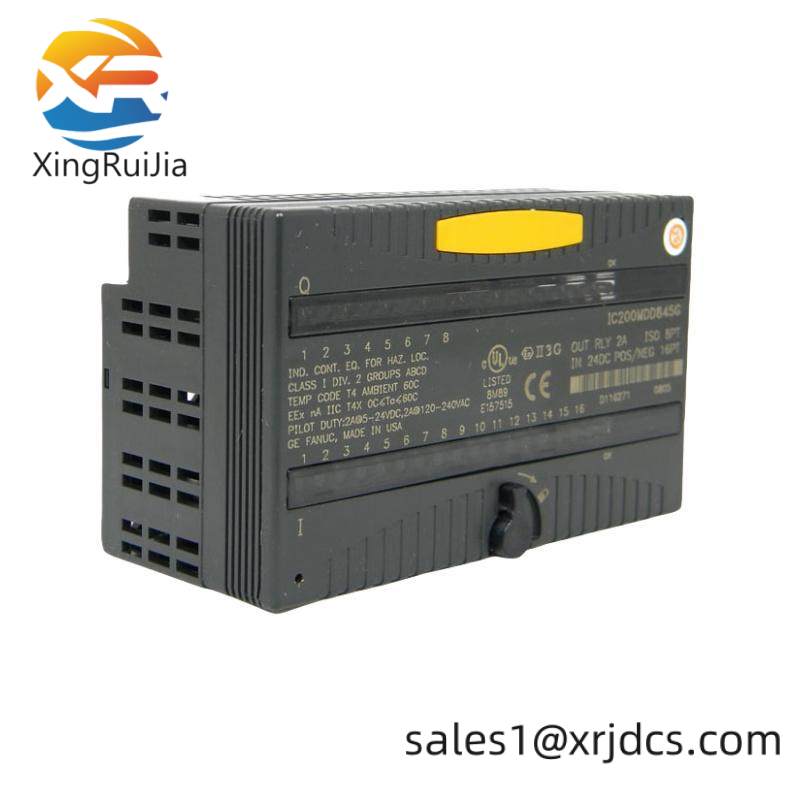 GE Fanuc IC200MDD845 Mixed I/O module