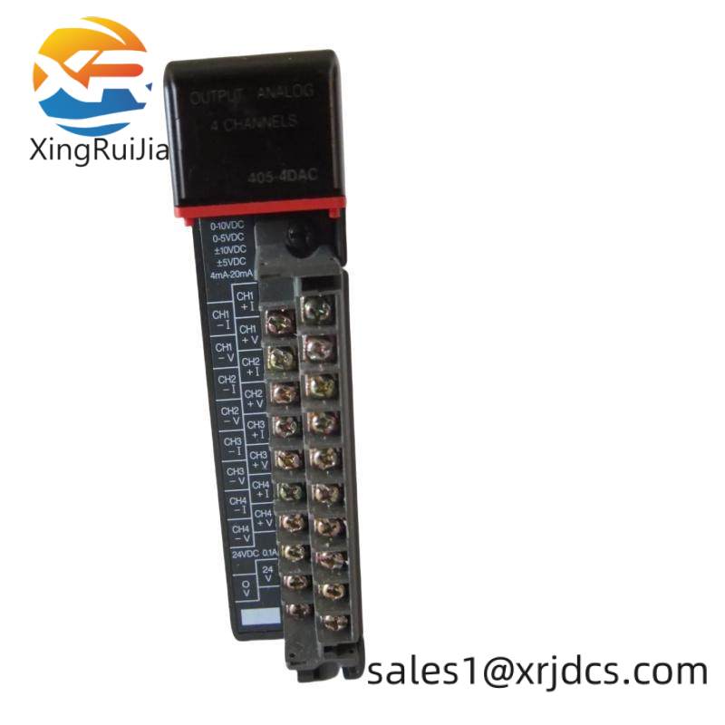 SIEMENS 405-4DAC CHANNEL ANALOG INPUT MODULE