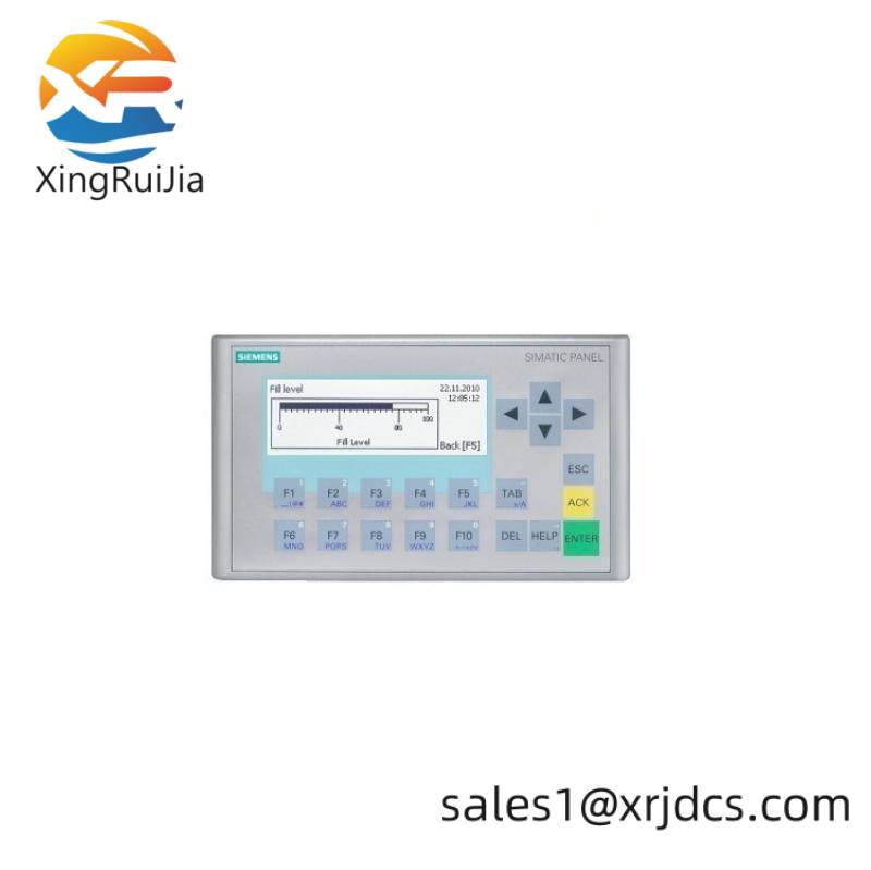 SIEMENS 6AV6647-0AH11-3AX0 BASIC PANEL