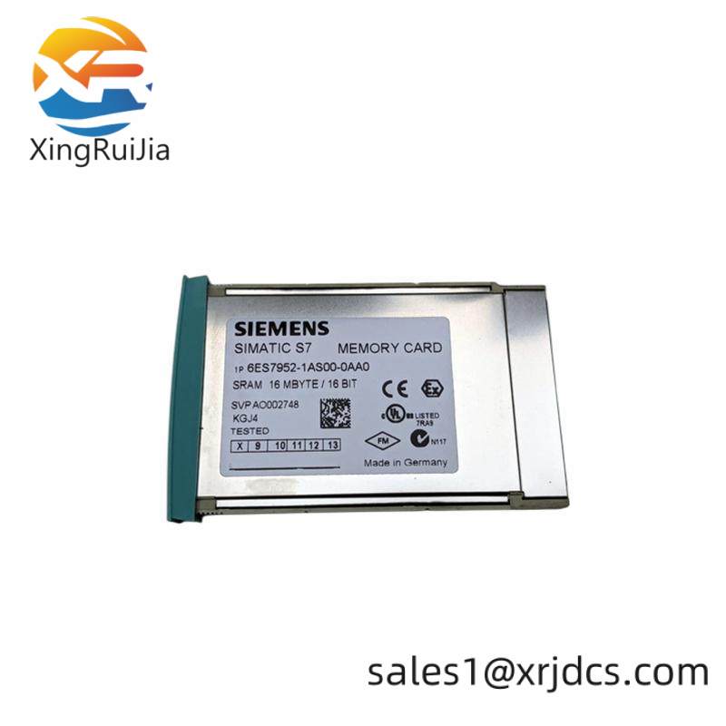 SIEMENS 6ES7952-1AS00-0AA0 MEMORY RAM CARD