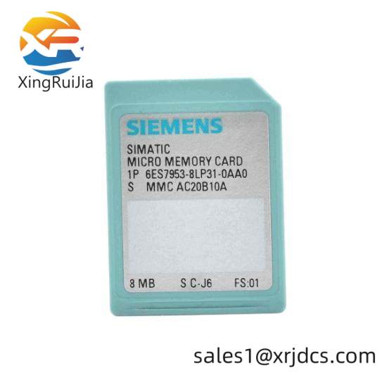 Siemens 6ES7 953-8LP31-0AA0  Memory Card