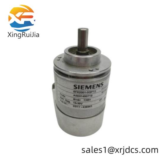 SIEMENS 6FX2001-5QP12 ENCODER ABS 13 BIT CLAMP