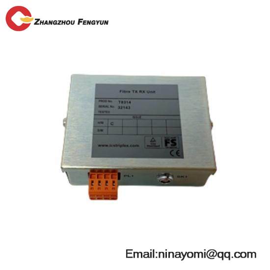 T8314  ICS Triplex  Trusted Fiber TX RX Unit