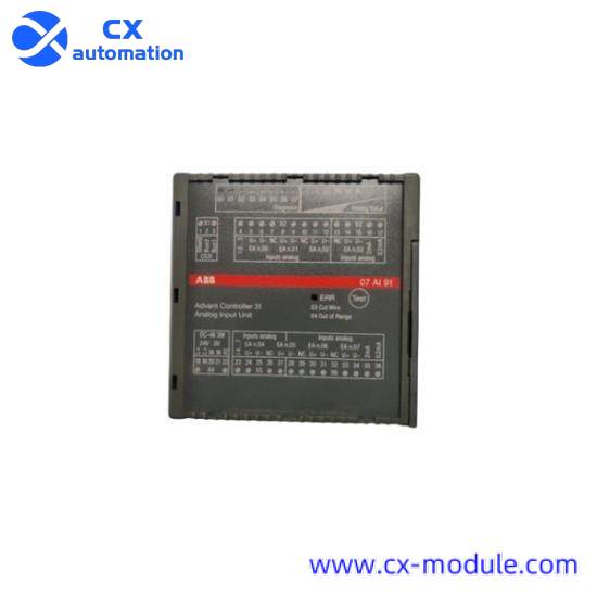 ABB GJR5251600R0202 07AI91 Analog I/O module