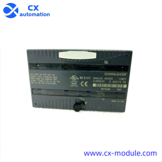 GE FANUC IC200ALG430F analog mixed module