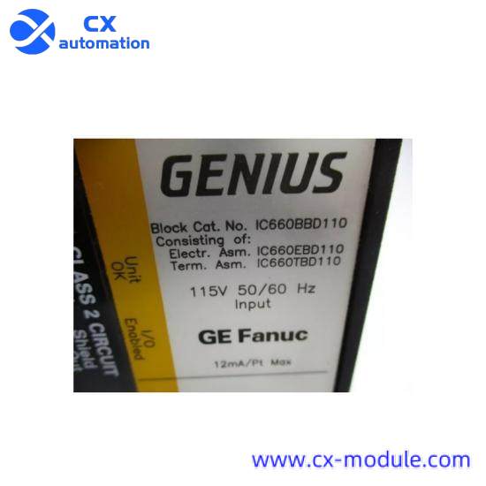 GE FANUC IC660BBD110 Discrete I/O