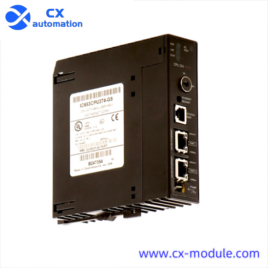 GE FANUC IC693CPU374 TCP/IP Ethernet Communications Module