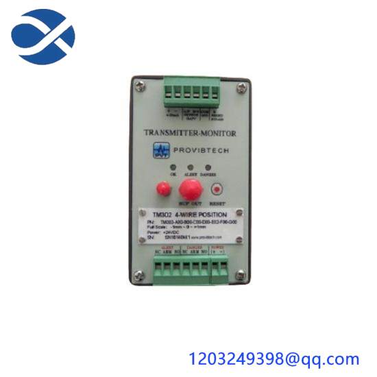 Bently Nevada TM302-A00-B00-C00-D00-E00-F00-G00 Vibration Monitoring