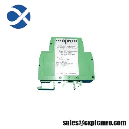 Emerson CON041/913-030/SF EPRO Eddy current signal converter