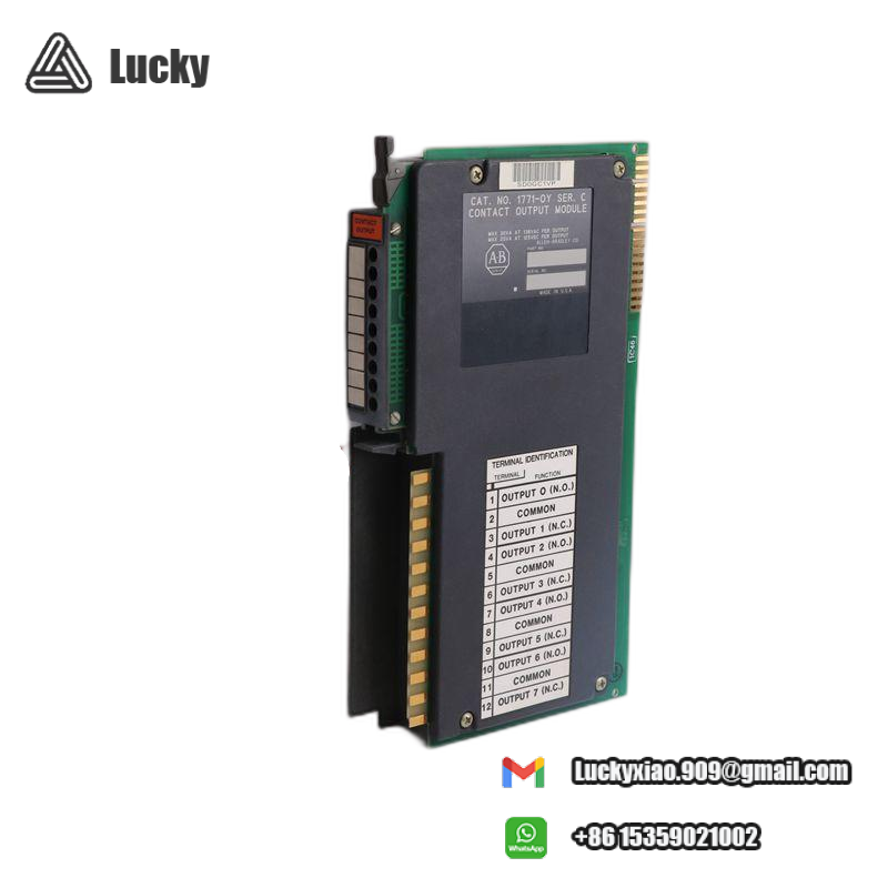 AB 1771-OY Relay Contact Output Module