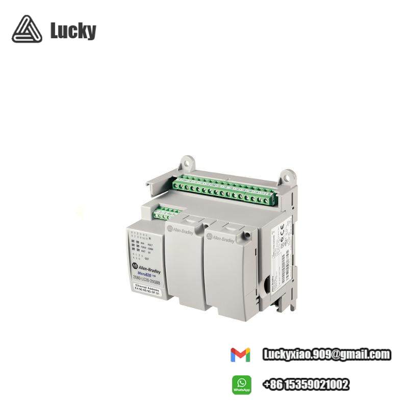 AB 2080-LC20-20QWBR Micro820 20 I/O ENet/IP Controller CC Y