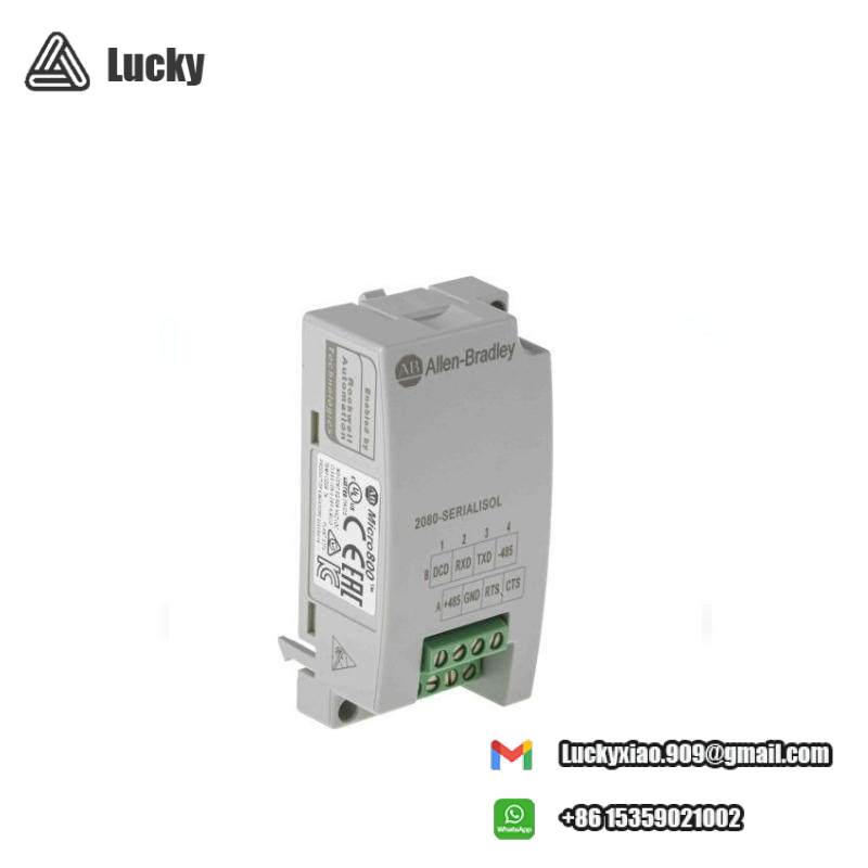 AB 2080-SERIALISOL Micro800 Isolated Serial Port Plug-In Y