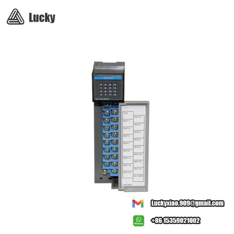 AB 1746-OB16 I/O MODULE