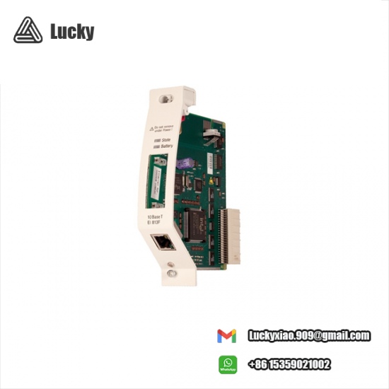 ABB 3BDH000022R1 EI813F Ethernet Module 10BaseT