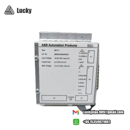 ABB SB171 3BSE004802R0001Power Supply