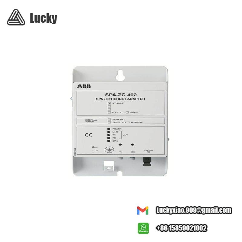 ABB SPA-ZC 402 ethernet adapter