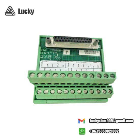 BENTLY NEVADA 125808-02A Terminal Block Board