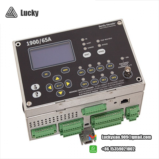 Bently Nevada 1900/65A 167699-02 General Purpose Equipment Monitor