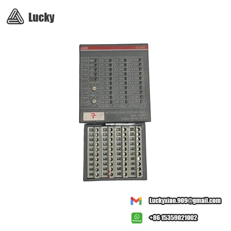 ABB DC551-CS31 AC500PLC communication module