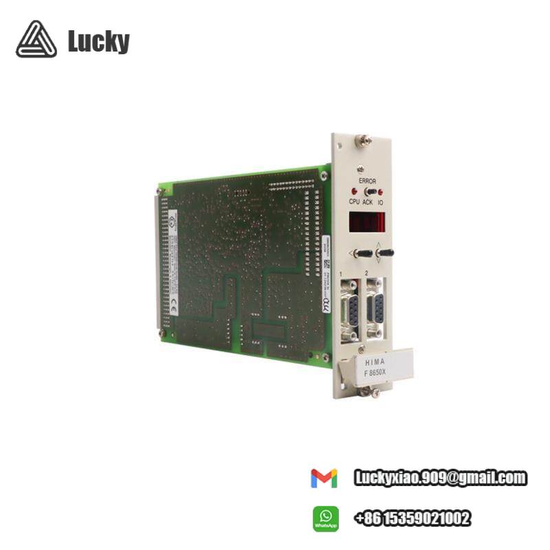 F8650X  HIMA  CPU Module