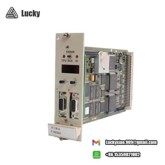 F 8650X  Central module  Hima