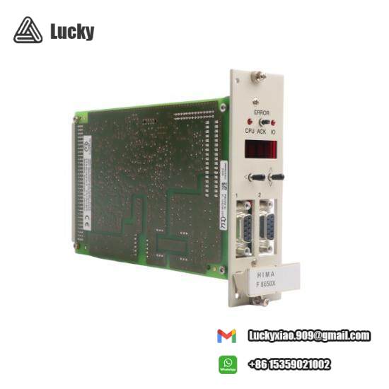 F 8650X  Central module  Hima