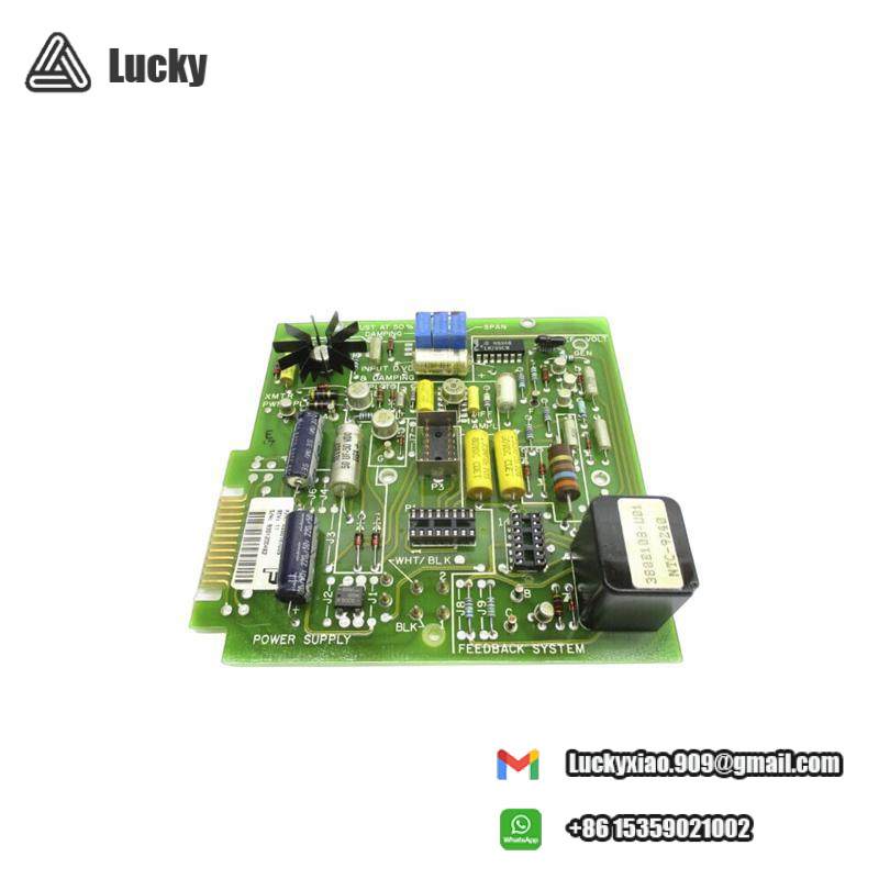 FISCHER PORTER 686B167U05 PC CONTROLLER AMPLIFIER BOARD